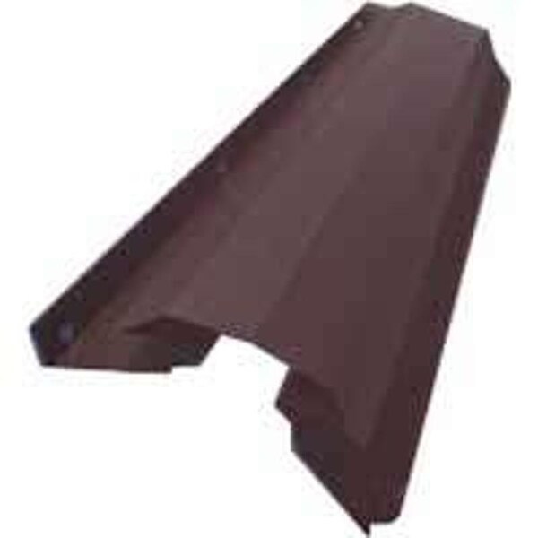 Lomanco LomanCool Ridge Vent, 8 ft L, Aluminum, Brown LPR8BR Zoro